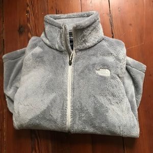 North Face Grey Fleece